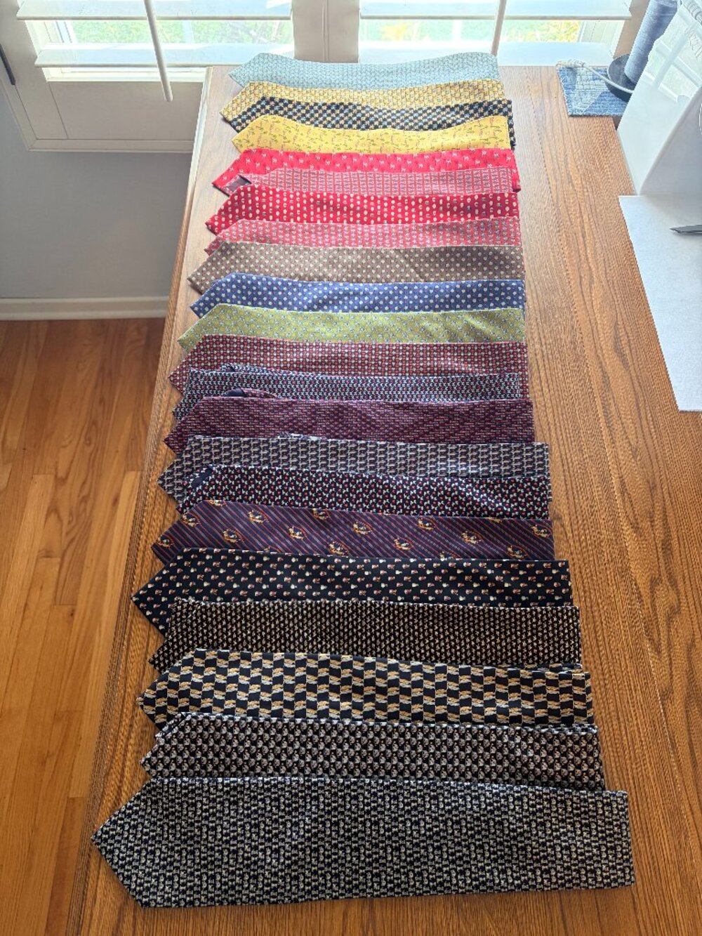 22 Salvatore Ferragamo neckties $50 each